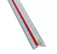   Olchov plastik olchagich Deli 30 sm  uchburchak  PVX korpus (Art. - 8930) Oq