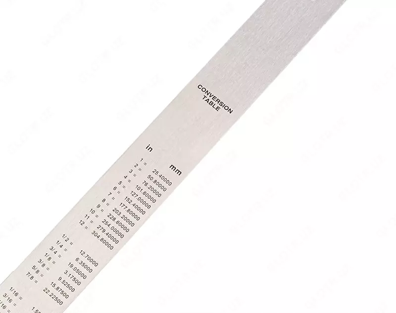   Измерительная металлическая линейка Deli 50 см  ПВХ чехол (Арт. - 8464)