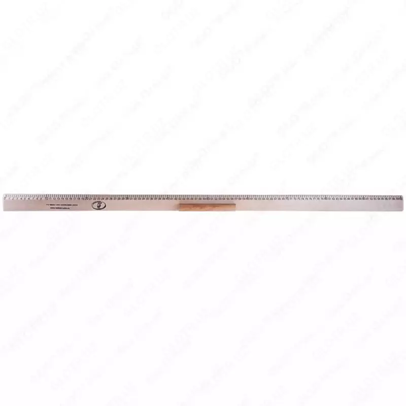  Измерительная деревянная линейка Можга классная  100 см  держатель (Арт. - С363-362) Натур. дерево - 