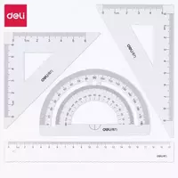 Metall olchagichlar toplami Deli 20 sm  4 dona  PVX toplami. (m. - 79522-wt.) Oq