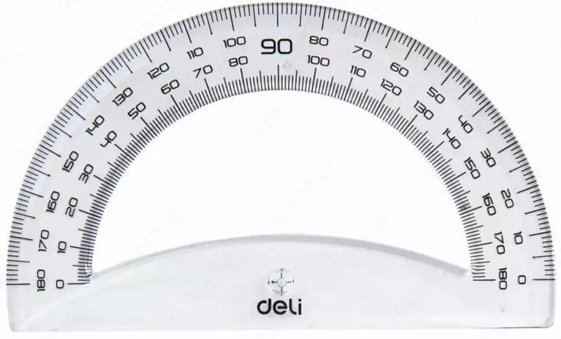  Комплект пластиковых линеек Deli Рioneer  20 см  4 шт.  ПВХ уп. (Арт. - 00412-EG) Прозрачный Только в розницу