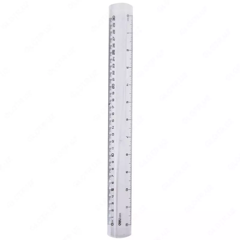  Комплект пластиковых линеек Deli Рioneer  30 см  4 шт.  ПВХ уп. (Арт. - 00512-EG) Прозрачный - 