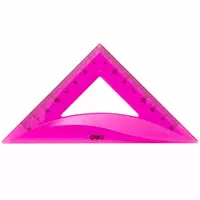   Plastik olchagichlar toplami Deli Rioneer  20 sm  4 dona  PVX oram. (Art. - 00402-EG) Neon assortimenti