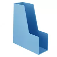 Лоток пластиковый для документов Deli Nusign  308 х 249 х 91 мм  1 отд. (Арт. - 022-NS-bl) Синий