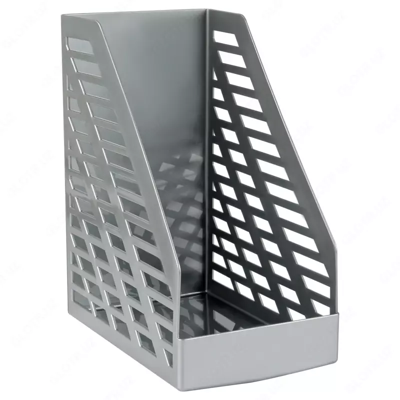 Лоток пластиковый для документов Стамм XXL  вертикальный  300 х 250 х 160 мм  1 отд. (Арт. - ЛТ900) Серый