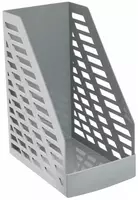  Лоток пластиковый для документов Стамм XXL  вертикальный  300 х 250 х 160 мм  1 отд. (Арт. - ЛТ900) Серый - 