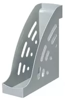  Лоток пластиковый для документов Стамм Торнадо  вертикальный  550 л  95 х 255 х 300 мм  1 отд. (Арт. - ЛТ400) Серый - 