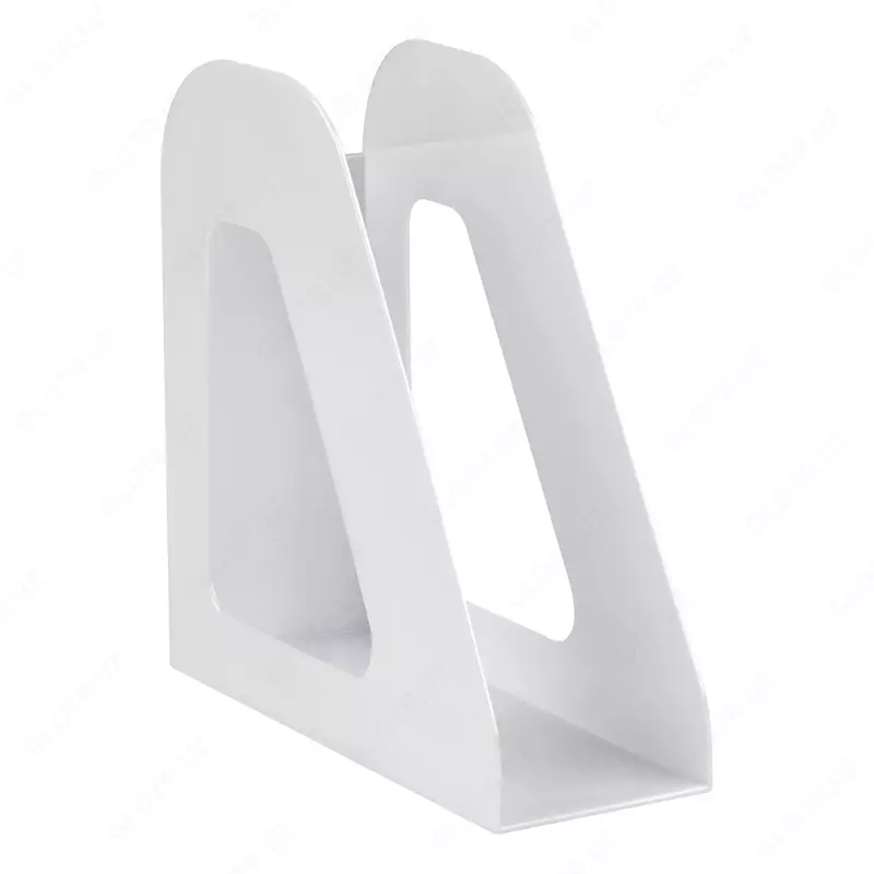 Лоток пластиковый для документов Стамм Фаворит  вертикальный  750 л  240 х 235 х 90 мм  1 отд. (Арт. - ЛТВ-30497) Белый