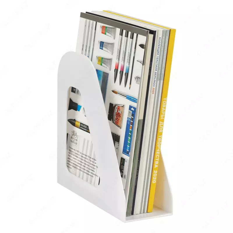  Лоток пластиковый для документов Стамм Фаворит  вертикальный  750 л  240 х 235 х 90 мм  1 отд. (Арт. - ЛТВ-30497) Белый - 