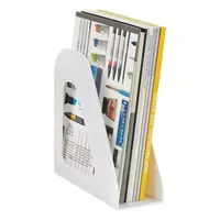  Лоток пластиковый для документов Стамм Фаворит  вертикальный  750 л  240 х 235 х 90 мм  1 отд. (Арт. - ЛТВ-30497) Белый - 