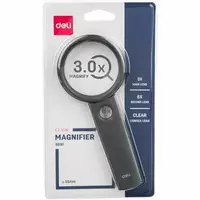 Deli qol lupasi x3  D60 mm (Art. - 9091) Qora