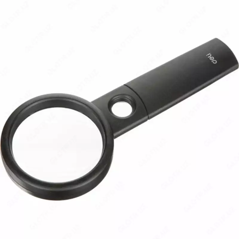  Deli qol lupasi x3  D60 mm (Art. - 9091) Qora - 