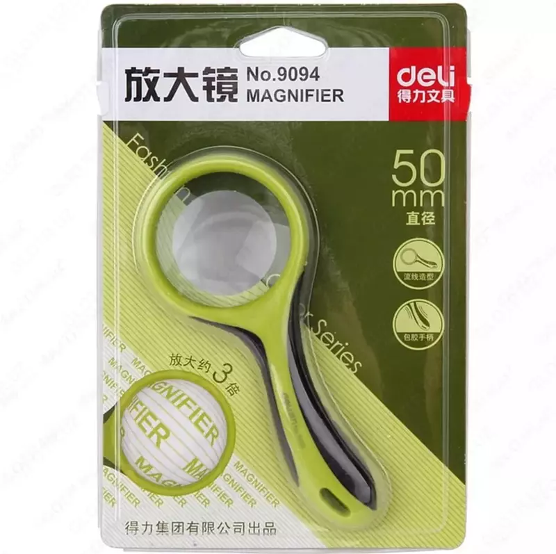   Deli qol lupasi x3  D50 mm (Art. - 9094) Assortiment