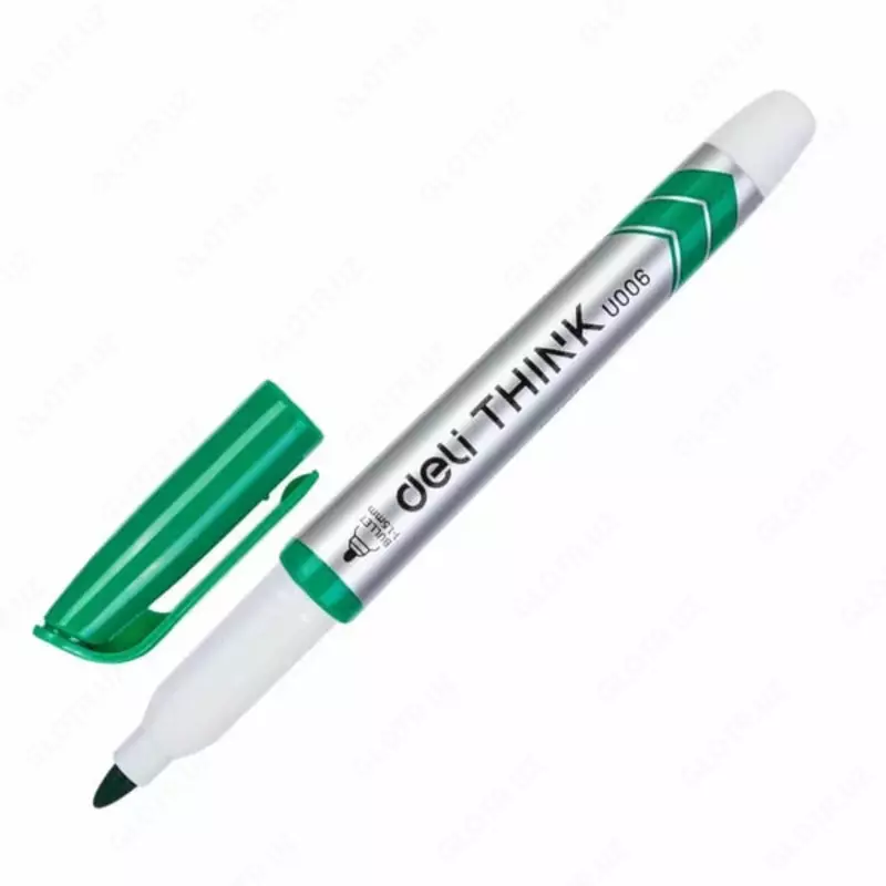 Маркер для флип-чарт досок Deli Think  1.5-3 мм (Арт. - 00650-WU) Зеленый