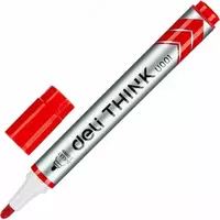 Маркер для флип-чарт досок Deli Think  2 мм (Арт. - 00140-EURD) Красный