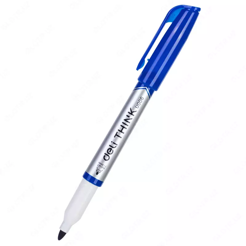 Маркер для флип-чарт досок Deli Think  1.5-3 мм (Арт. - 00630-WU) Синий