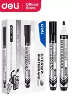 Маркер для флип-чарт досок Deli Everyu  2.5 мм (Арт. - 016-BK-EU) Черный