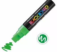  Маркер меловой MunHwa Black Board Jumbo  15 мм  стираемый (Арт. - JBM15-04) Зеленый - 