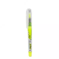  Маркер - текстовыделитель Deli X-flow  1-5 мм  жидкие чернила  скошен. наконечн. (Арт. - 35470-WU) Желтый - 