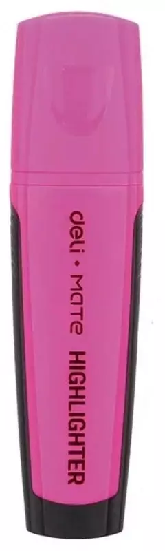 Yonaltiruvchi marker Deli Mate 1-5 mm  rezina tutqich  qirrali. maslahat (Art. - 35040-EU) Pushti