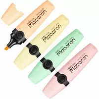 Yonaltiruvchi marker Deli Macaron  1-5 mm  qirrali. maslahatlar  4 dona. (Art. - 356-EU-MT) Assortiment