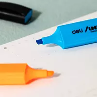   Yonaltiruvchi marker Deli Jumbo  1-5 mm  qirrali. maslahatlar  6 dona. (Art. - 366-MT-U) Assortiment