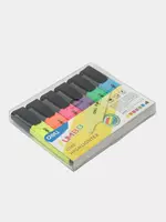  Yonaltiruvchi marker Deli Jumbo  1-5 mm  qirrali. maslahatlar  6 dona. (Art. - 366-MT-U) Assortiment Chakana savdo