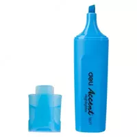 Yoritgichli marker Deli Urgu  1-5 mm  qirrali. maslahat (m. - 621-Sbl) Moviy