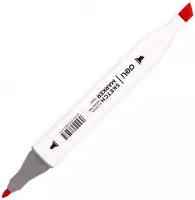  Набор скетч-маркеров Deli Color Emotion  двусторонние  наконечн. 1-7 мм  24 шт.  пласт. бокс (Арт. - 70801-24) Цветное ассорти - 