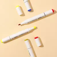   Набор скетч-маркеров Deli Color Emotion  двусторонние  наконечн. 1-7 мм  80 шт.  пласт. бокс (Арт. - 70803-80) Цветное ассорти