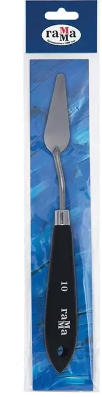  Художественный мастихин № 10 Гамма Московская палитра  ручка дерево (Арт. - 2131018_01_13) - 