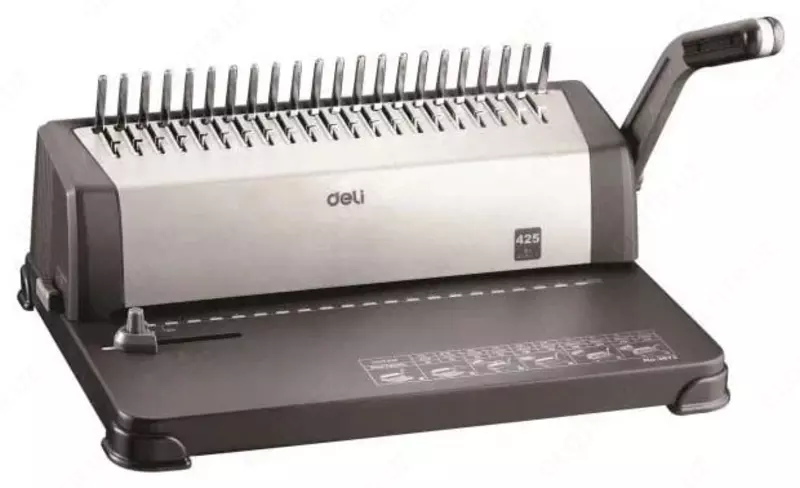 Mexanik jilovlash mashinasi Deli ish stoli  15 l/425 l. (- 3872-modda) Ochiq/kulrang