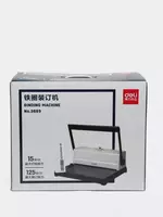   Mexanik jilovlash mashinasi Deli ish stoli  15 l/125 l. (- 3889-modda) Kulrang