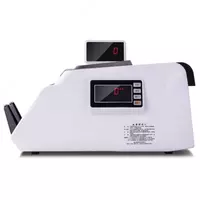  Сетевой счетчик банкнот Deli 1 люмин. головка  2 инфракр. пары  3 магнита (Арт. - 3903-C) Белый/черный - 