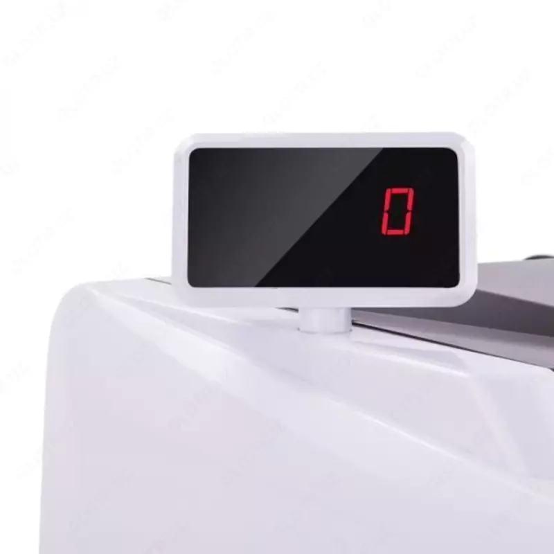   Сетевой счетчик банкнот Deli 1 люмин. головка  2 инфракр. пары  3 магнита (Арт. - 3903-C) Белый/черный