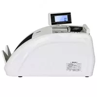   Tarmoqli banknot hisoblagichi Deli Barmoq izini aniqlash  2 4 dyuym. TFT ekran (Art. - 3904) Oq