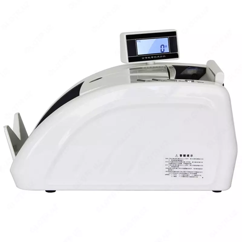   Tarmoqli banknot hisoblagichi Deli Barmoq izini aniqlash  2 4 dyuym. TFT ekran (Art. - 3904) Oq