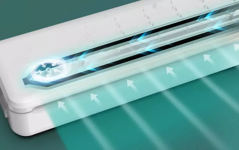  Shrink vakuum plombali DELI 390 x 89 x 56 mm  80 Vt  50 kPa (Art. - 14888) Oq - 