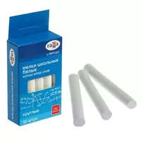 Упаковка белого круглого мела Гамма мягкие  10 шт.  карт. уп. (Арт. - 2308191)