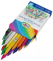  Восковые мелки (трехгранные) Гамма Классические  18 шт.  карт. уп. (Арт. - 2131018_01_34) Цветное ассорти - 