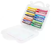   Масляные цветные мелки (шестигранные) Deli Color Emotion  12 шт. (Арт. - 20104-EC) Сезонная распродажа!