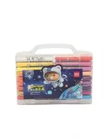  Yog qalamlari (dumaloq) Deli 36 dona  plastmassa. quti (Art. - 72136-36) Rangli pastel - 