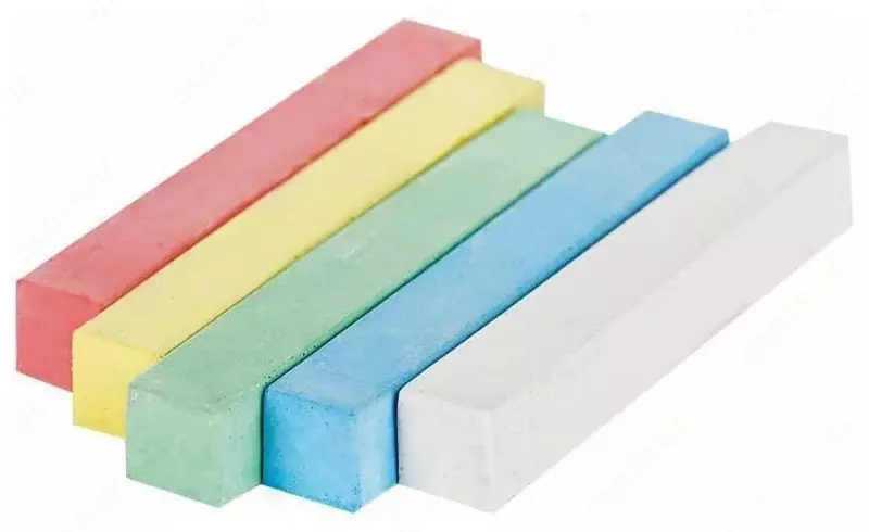  Мел для асфальта (квадратный) Мульти-Пульти Енот в Австралии  25 шт/5 цв. пласт. ведро (Арт. - АМ_14462) Цв. ассорти - 