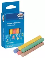 Упаковка цветного круглого мела Гамма мягкие  10 шт.  карт. уп. (Арт. - 909193)