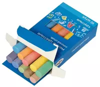  Упаковка цветного круглого мела Гамма мягкие  10 шт.  карт. уп. (Арт. - 909193) - 