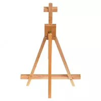  Мольберт деревянный Deli настольный  тренога  40 х 32 х 45 (76) см (Арт. - 211118_04) Натур. дерево - 