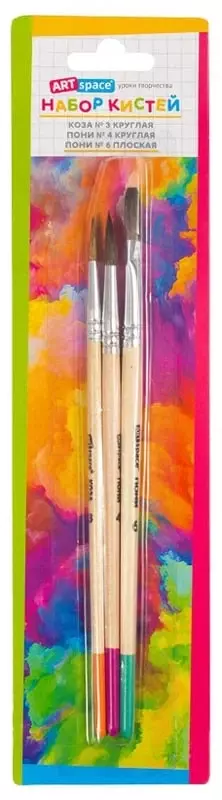 Art chotkasi toplami ArtSpace  Pony No. 4 6  Echki No. 3  3 dona. (modda - SB3_20380)