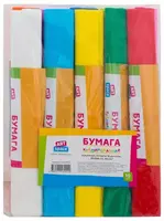 Набор крепированной бумаги ArtSpace  25 х 200 см  10 рулонов  ПП. уп. (Арт. - GA18922) Цв. ассорти