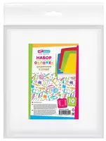 Набор прозрачных обложек ArtSpace 210 х 350 мм  для тетрадей и дневников  ПЭ 60 мкм (Арт.- PET210.60Н-SP15)