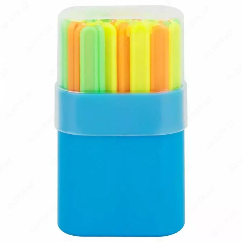  Набор цветных счетных палочек Стамм пластиковые  50 шт.  пенал (Арт. - СП04) - 